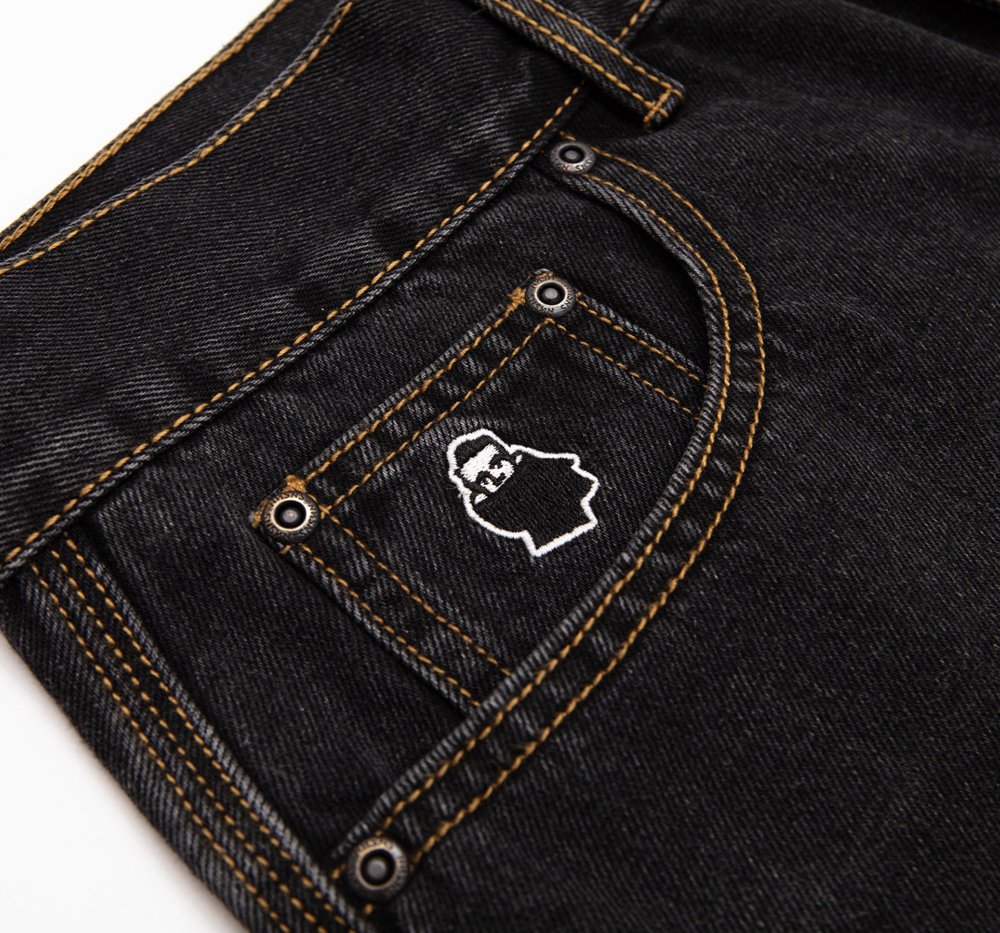 NNSNS - BIGFOOT SHORT - WASHED BLACK