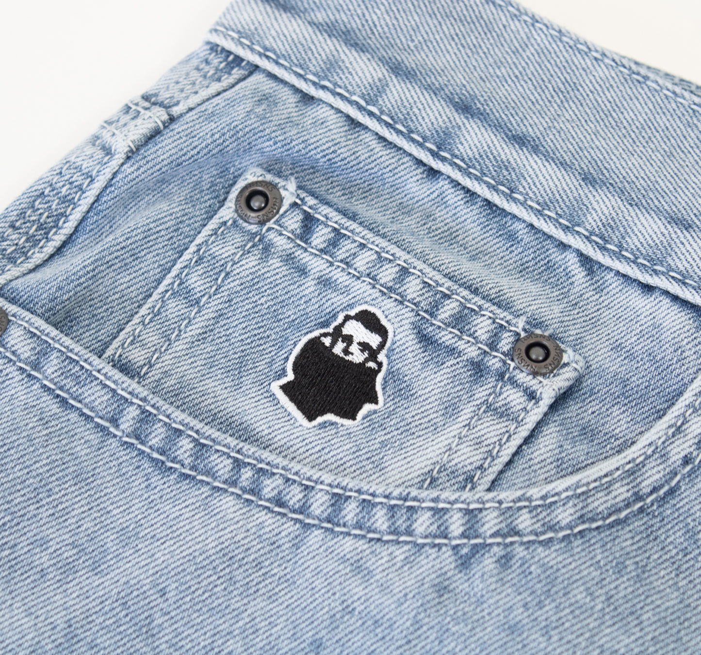 NNSNS - BIGFOOT SHORT - LIGHT STONE WASHED