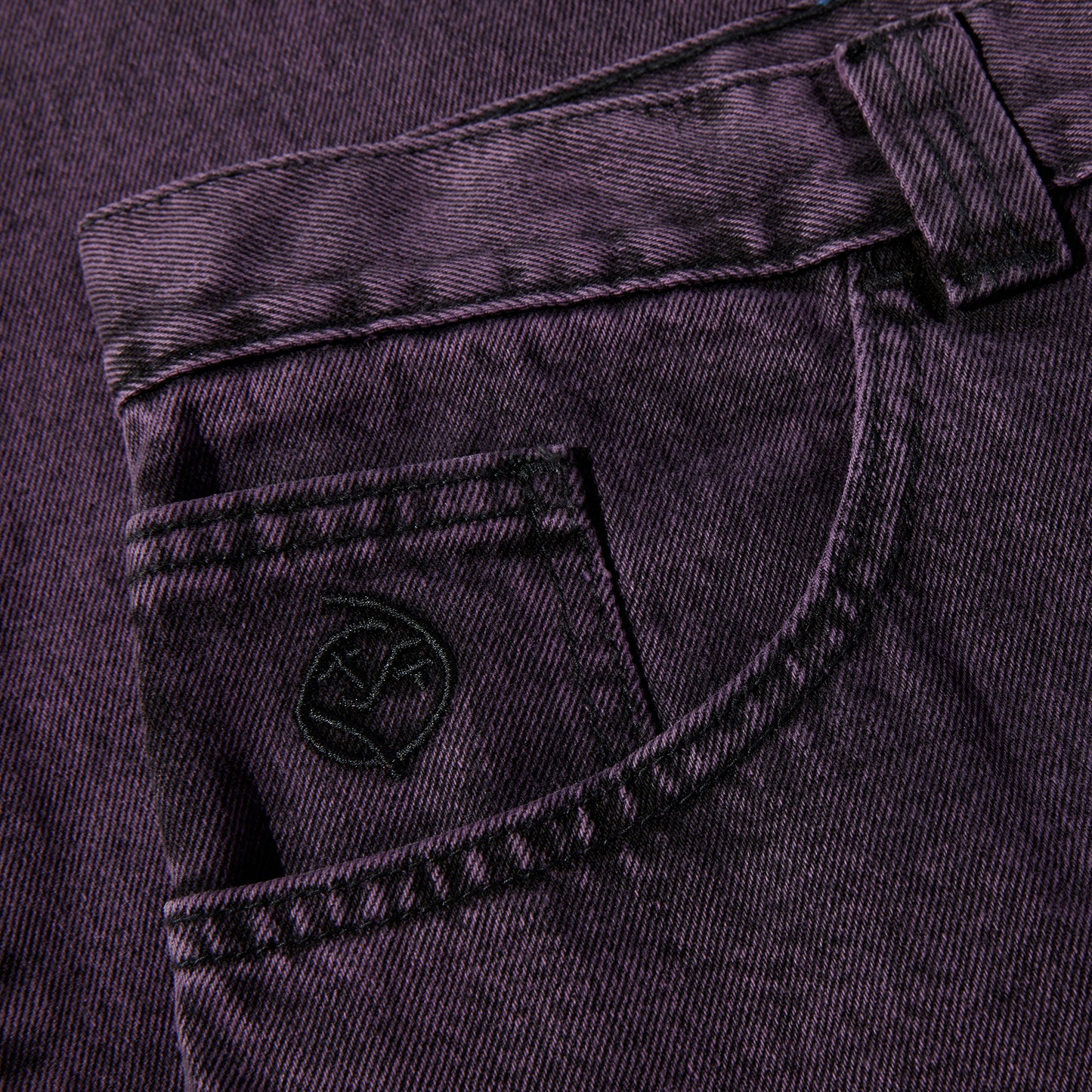 POLAR - BIG BOY JEANS - PURPLE/BLACK