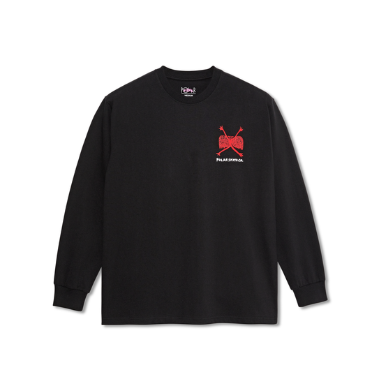 POLAR - WELCOME TO THE NEW AGE LS TEE - BLACK