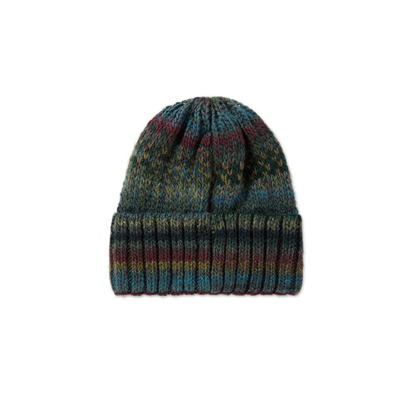 POLAR - MULTI BEANIE - BLUE/WINE/GREEN