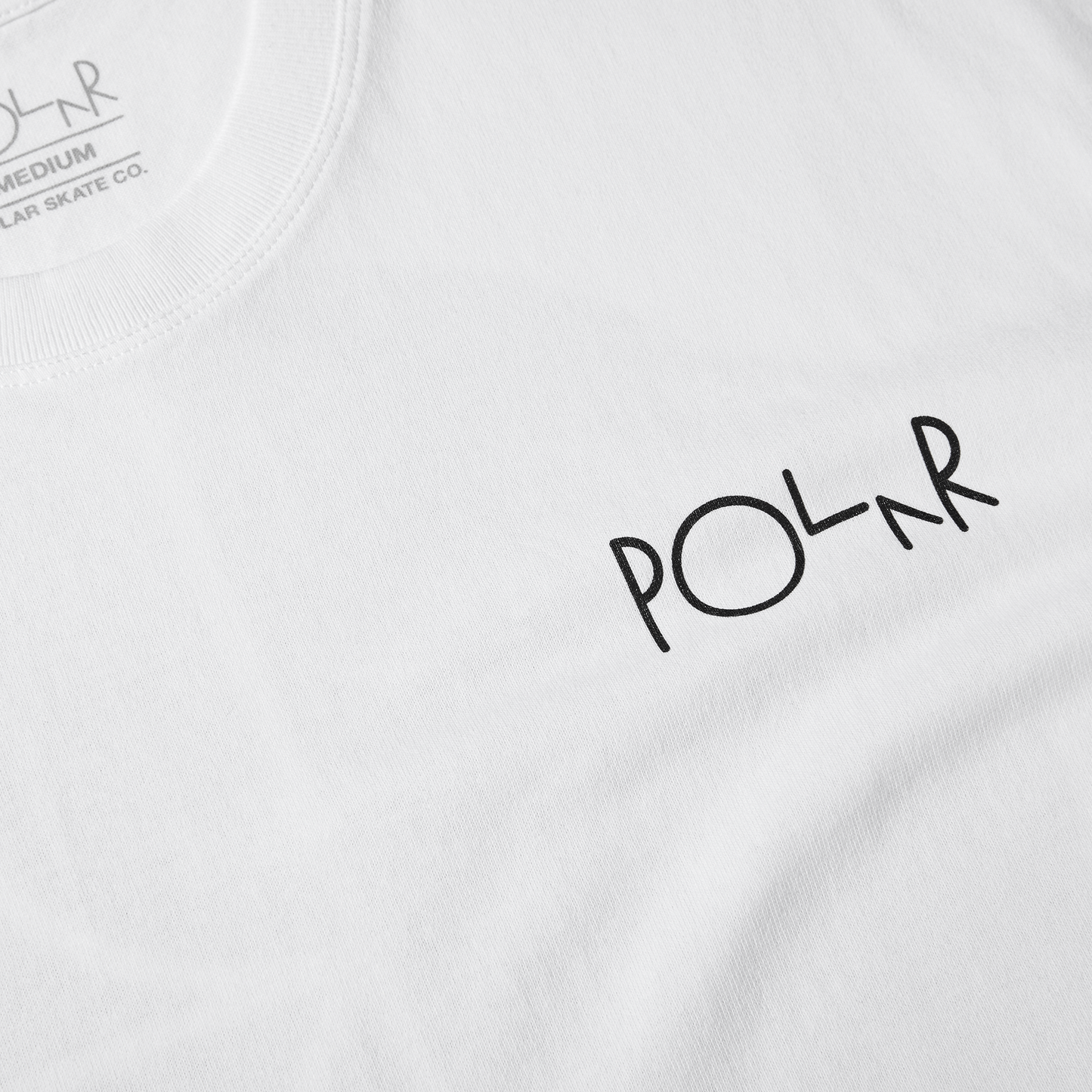 POLAR - FILL LOGO JR TEE - WHITE