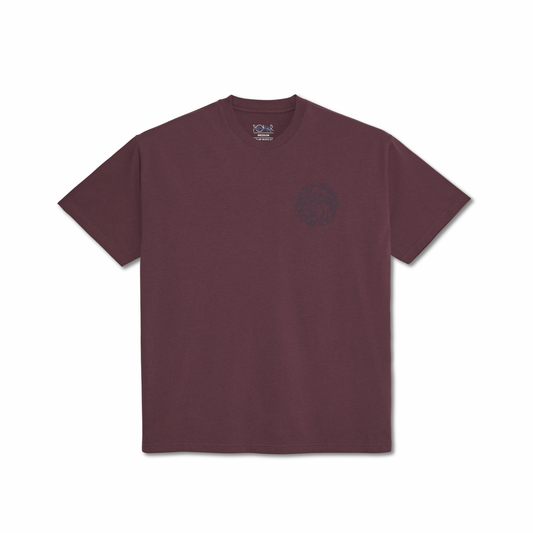 POLAR - HIJACK TEE - PLUM
