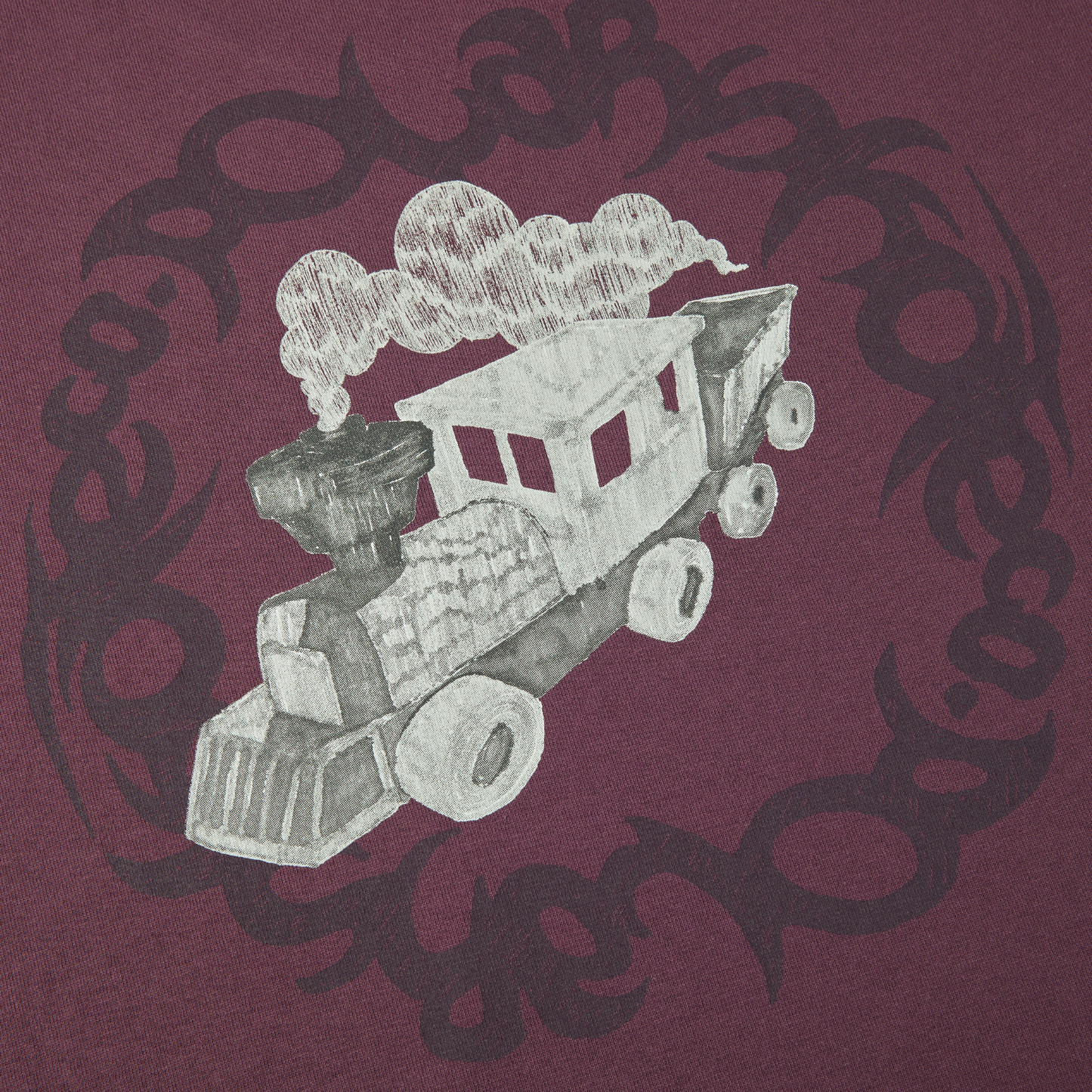 POLAR - HIJACK TEE - PLUM