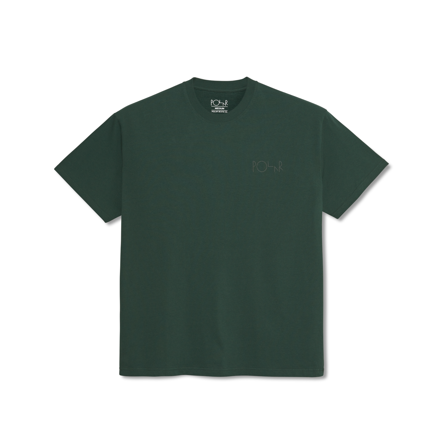 POLAR - STROKE LOGO TEE JR - DARK TEAL