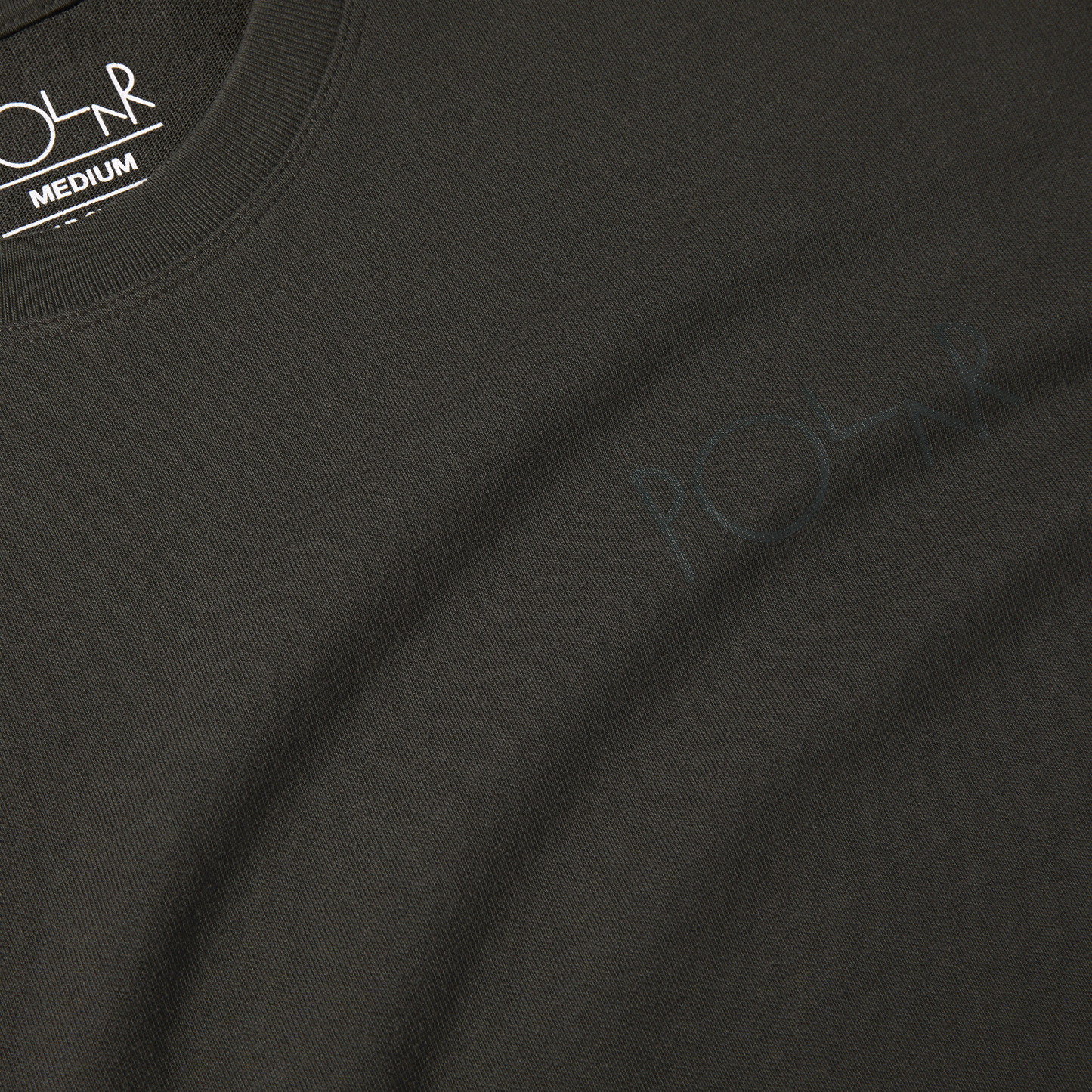 POLAR - STROKE LOGO TEE JR - DIRTY BLACK
