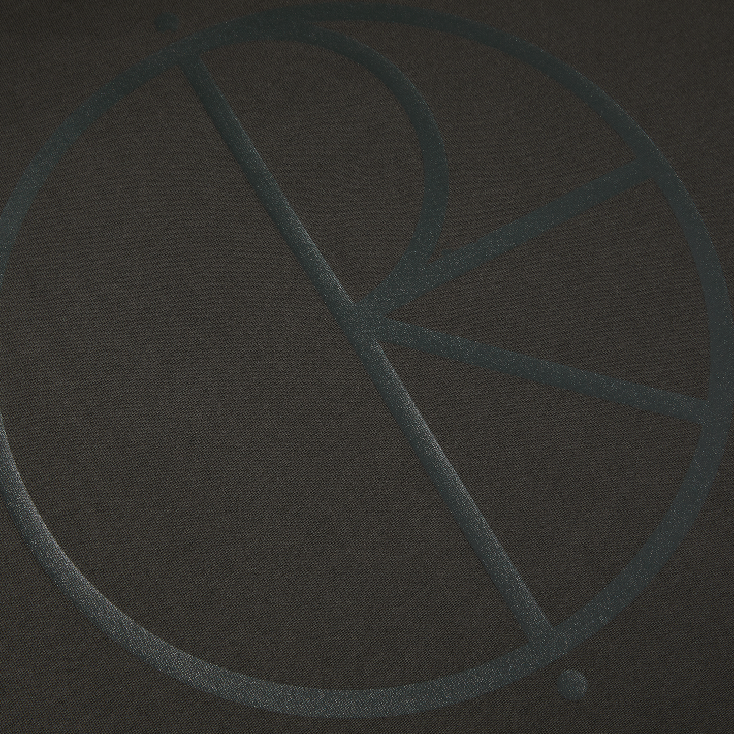 POLAR - STROKE LOGO TEE JR - DIRTY BLACK