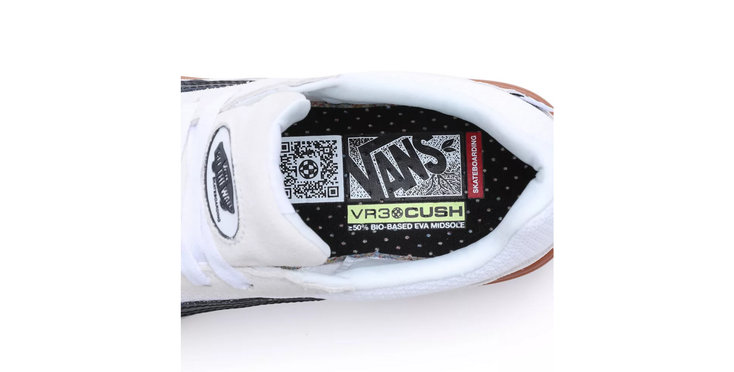 VANS - ZAHBA - WHITE/BLACK/GUM