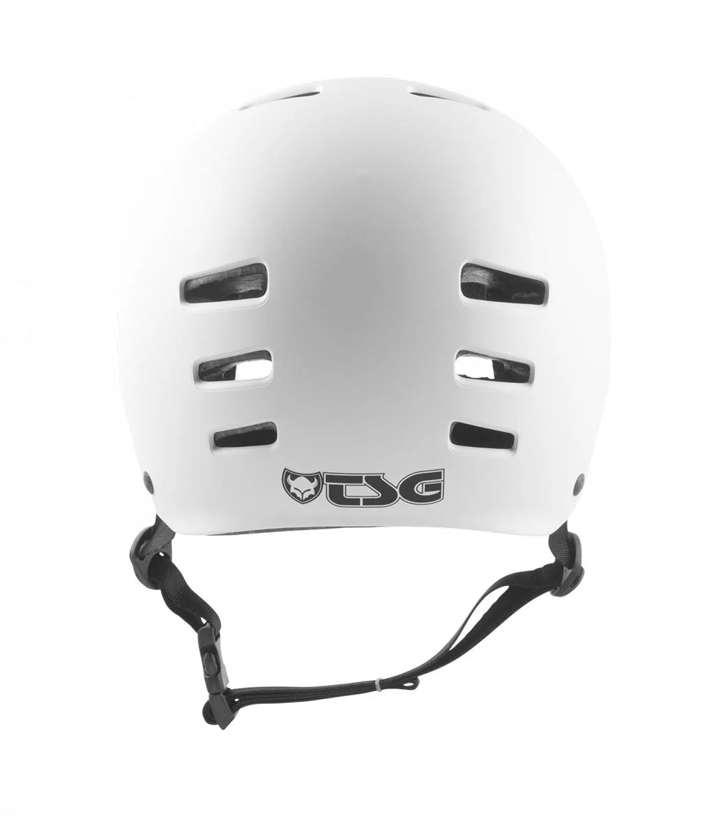 TSG - EVOLUTION HELMET KIDS SOLID COLOR - SATIN WHITE