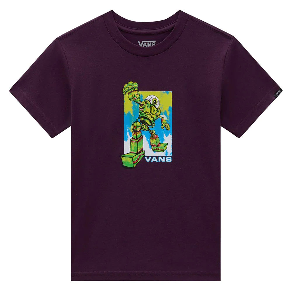 VANS - ROBOT YOUTH TEE - BLACKBERRY WINE