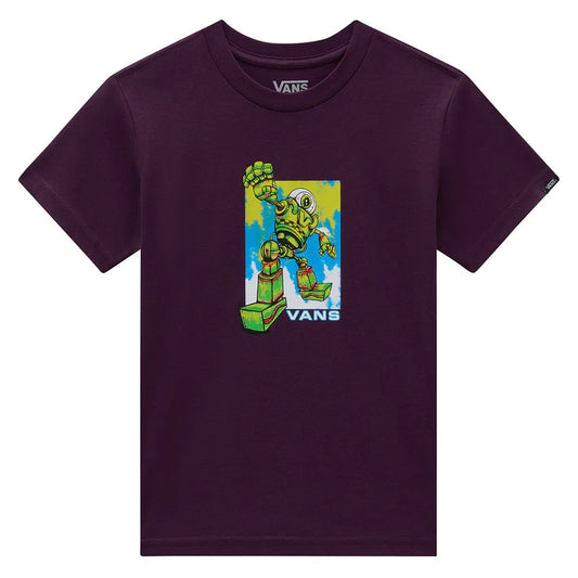 VANS - ROBOT YOUTH TEE - BLACKBERRY WINE