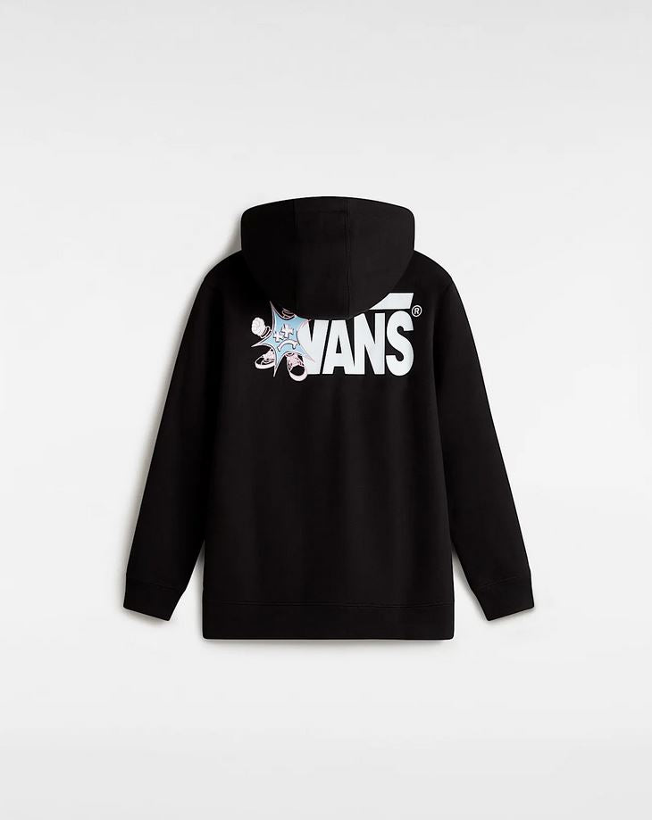 VANS - VSUPER PULLOVER YOUTH HOOD - BLACK