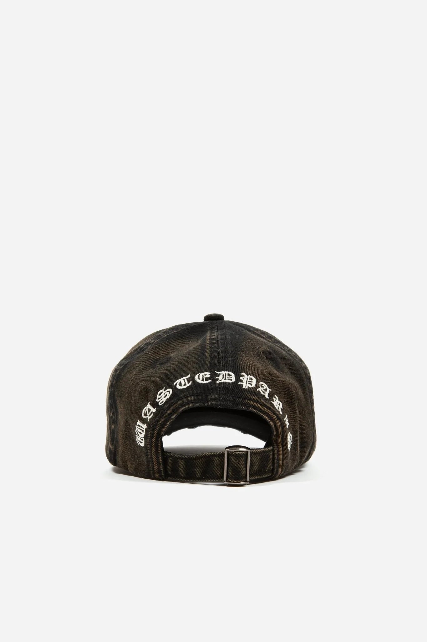 WASTED PARIS - DESTROY NEVER COMES 6 PANNEL CAP - FADED BLACK