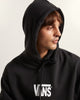 VANS - STRETCH LOGO HOOD - BLACK