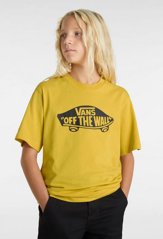 VANS - STYLE 76 SS YOUTH TEE - SPICY MUSTARD