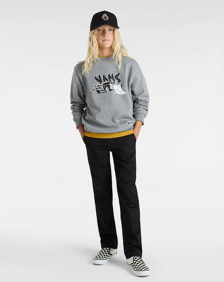 VANS - COPOUT YOUTH CREWNECK - GREY