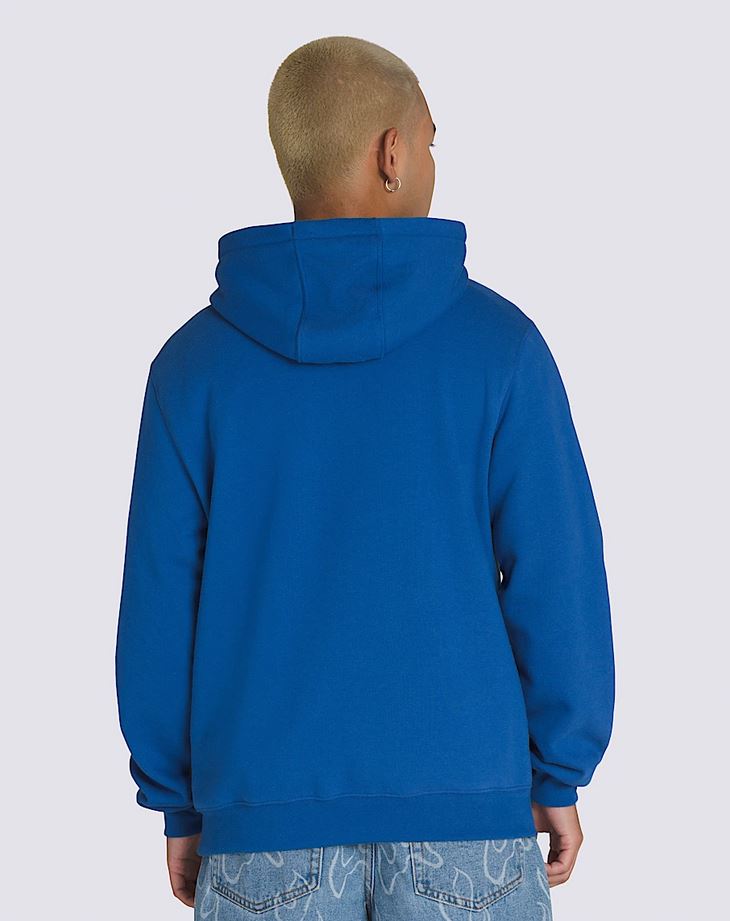 VANS - CORE BASIC PULLOVER HOOD - TRUE BLUE