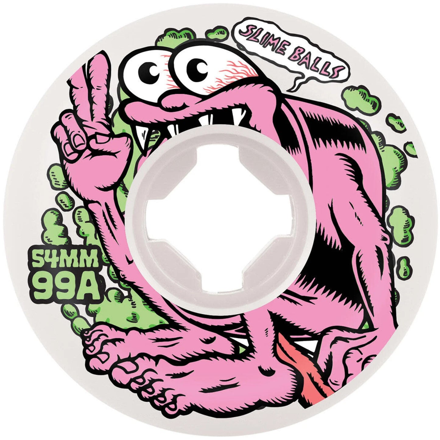 SLIME BALLS - SLIME GREMMIE VOMIT MINI HARDLINE - 99A - 54MM