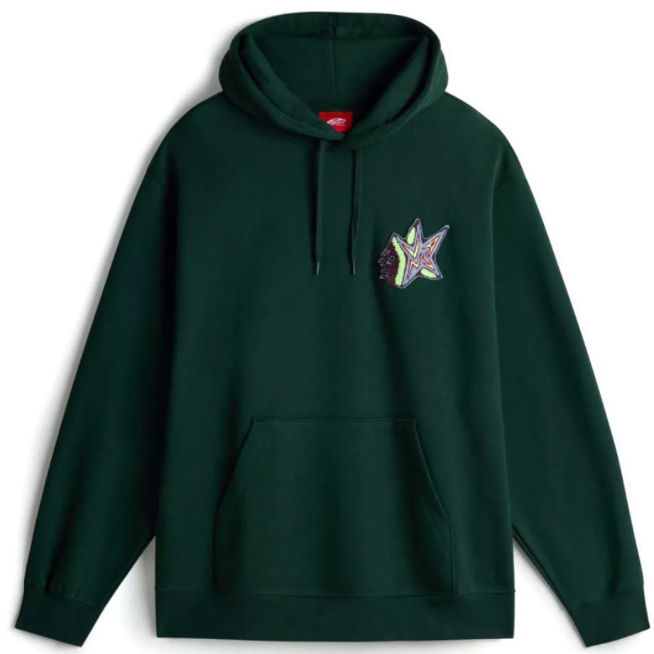 VANS - SKATE STAR PULLOVER HOOD - GREEN