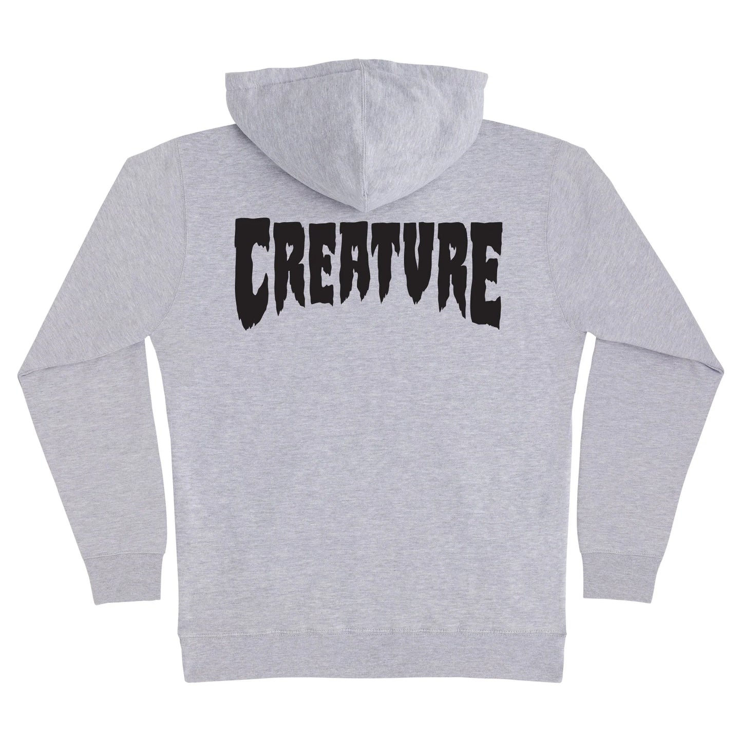 CREATURE - MONO HEAVYWEIGHT HOOD - GREY HEATHER