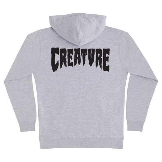 CREATURE - MONO HEAVYWEIGHT HOOD - GREY HEATHER