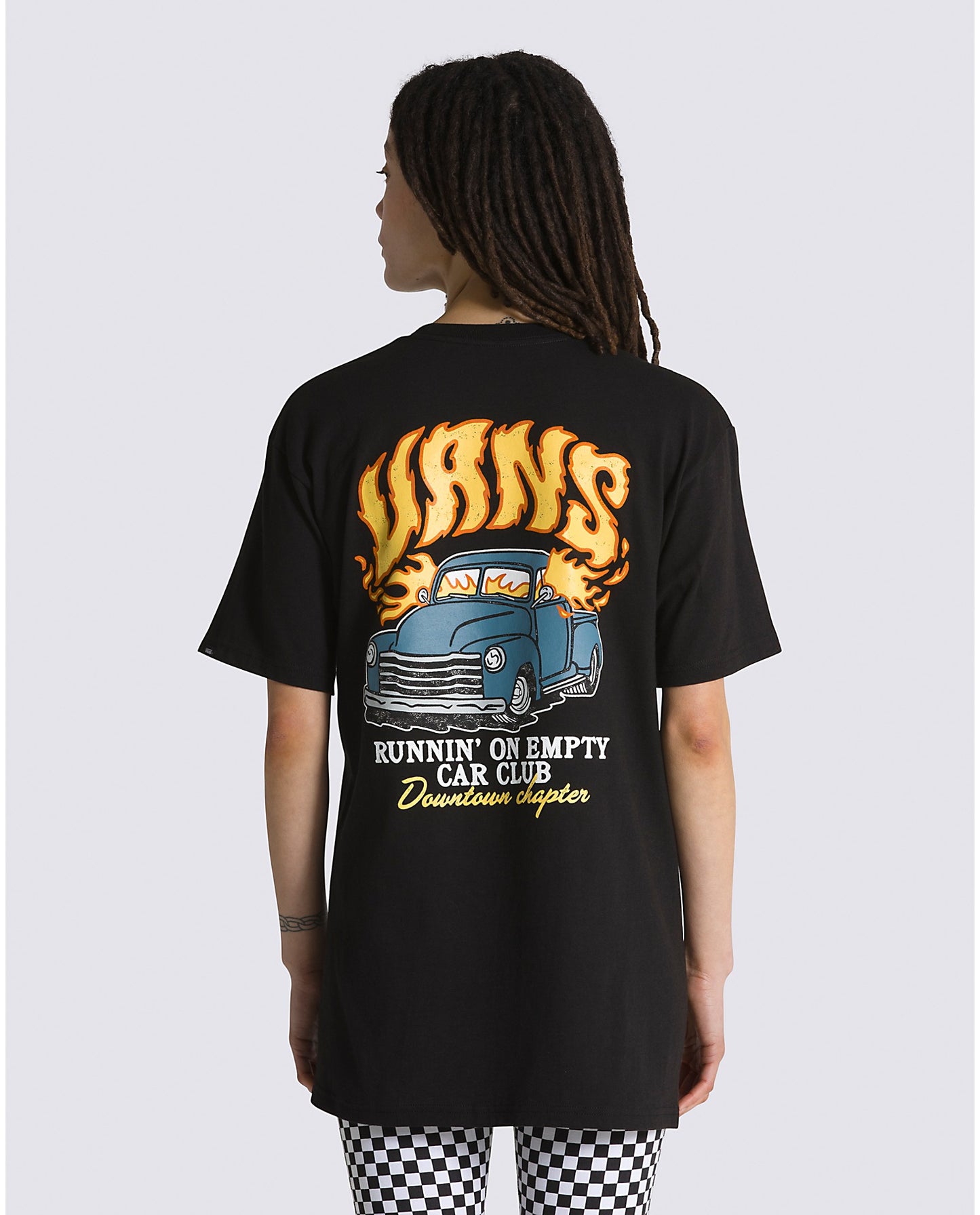 VANS - RUNNING ON EMPTY TEE - BLACK