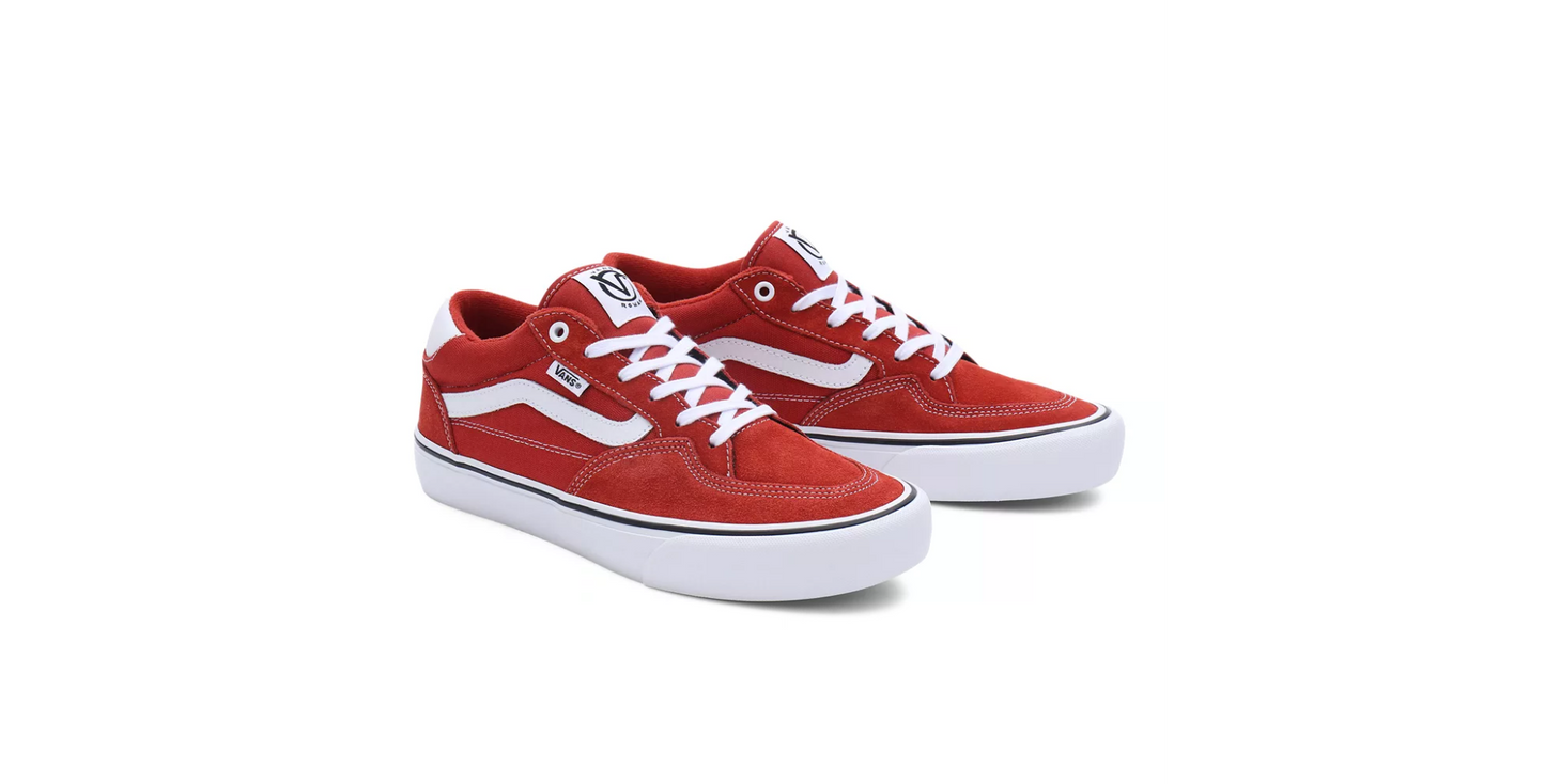 VANS - ROWAN - RED/WHITE
