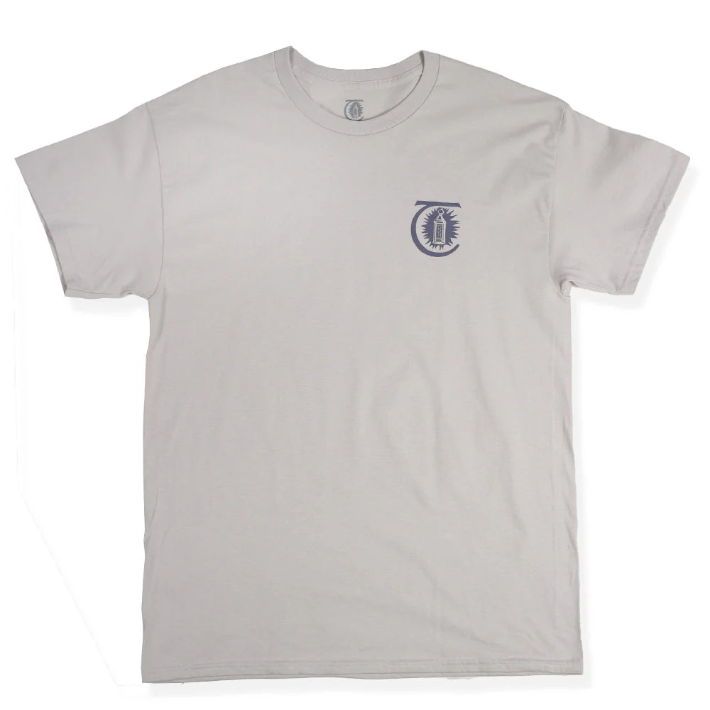 THEORIES OF ATLANTIS - MORNING STAR TEE - SILVER