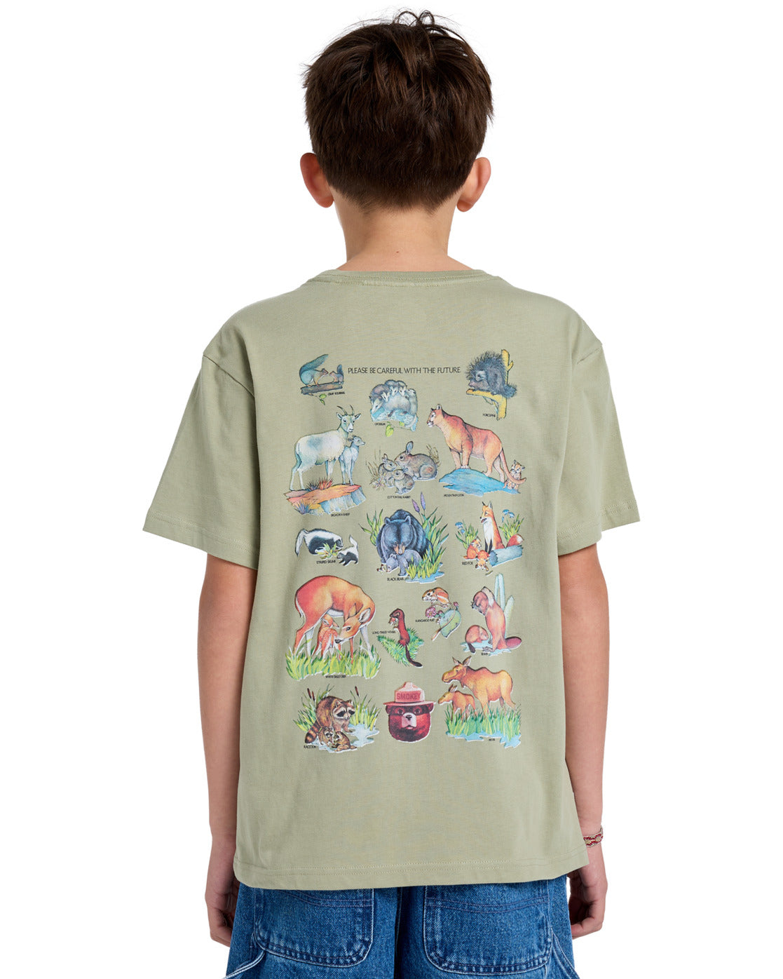 ELEMENT - SBXE ANIMAL SS YOUTH TEE - TEA