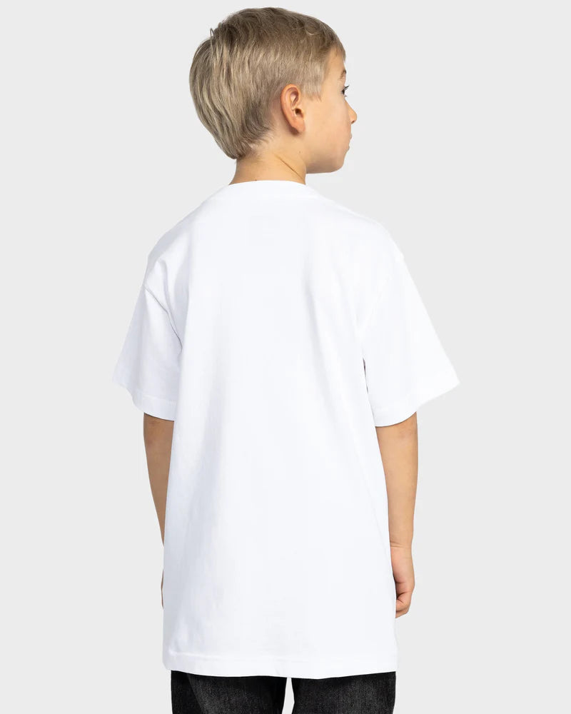 DC - STAR GLOW YOUTH TEE - WHITE