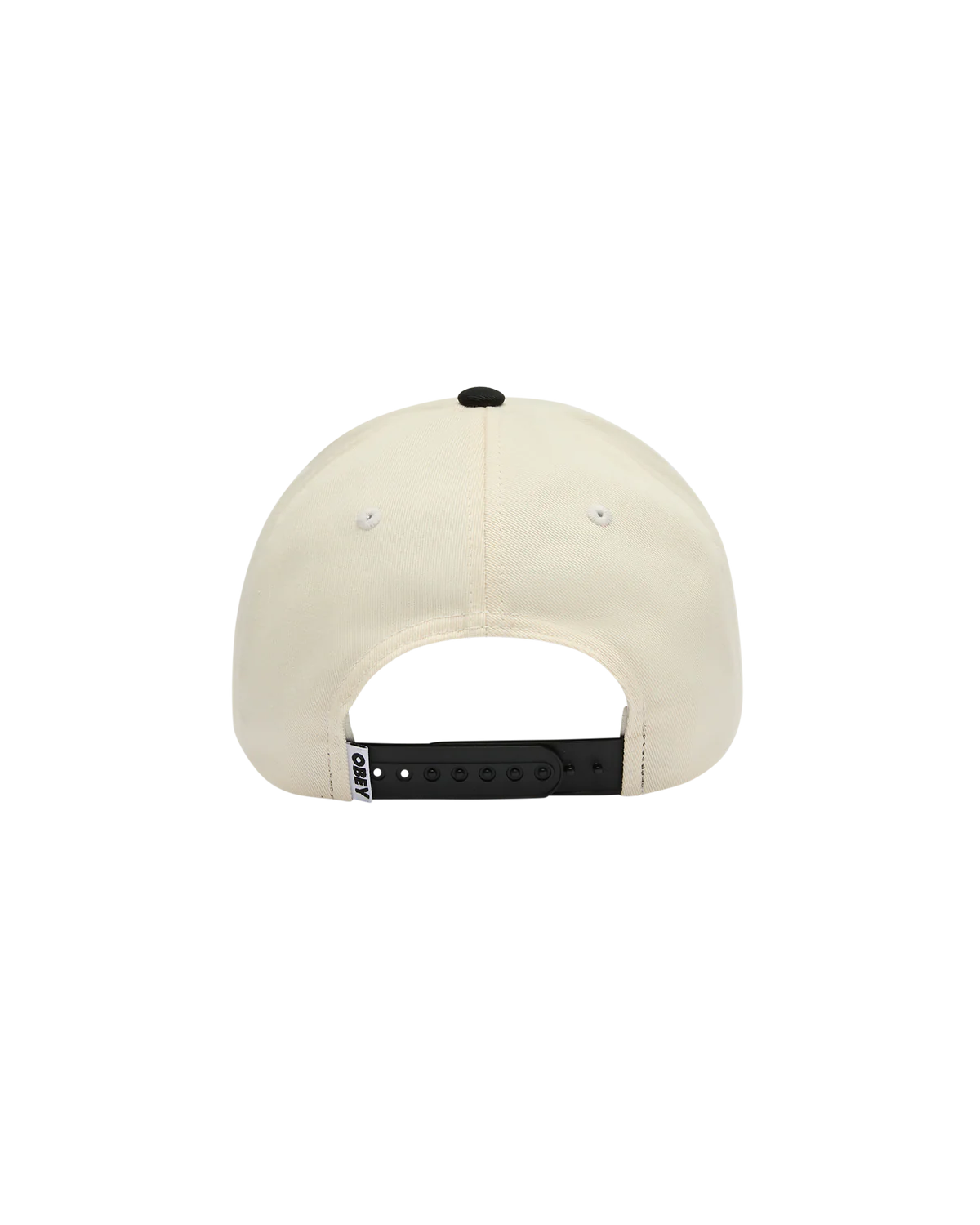 OBEY - DELTA 5 PANEL SNAPBACK - BLACK MULTI