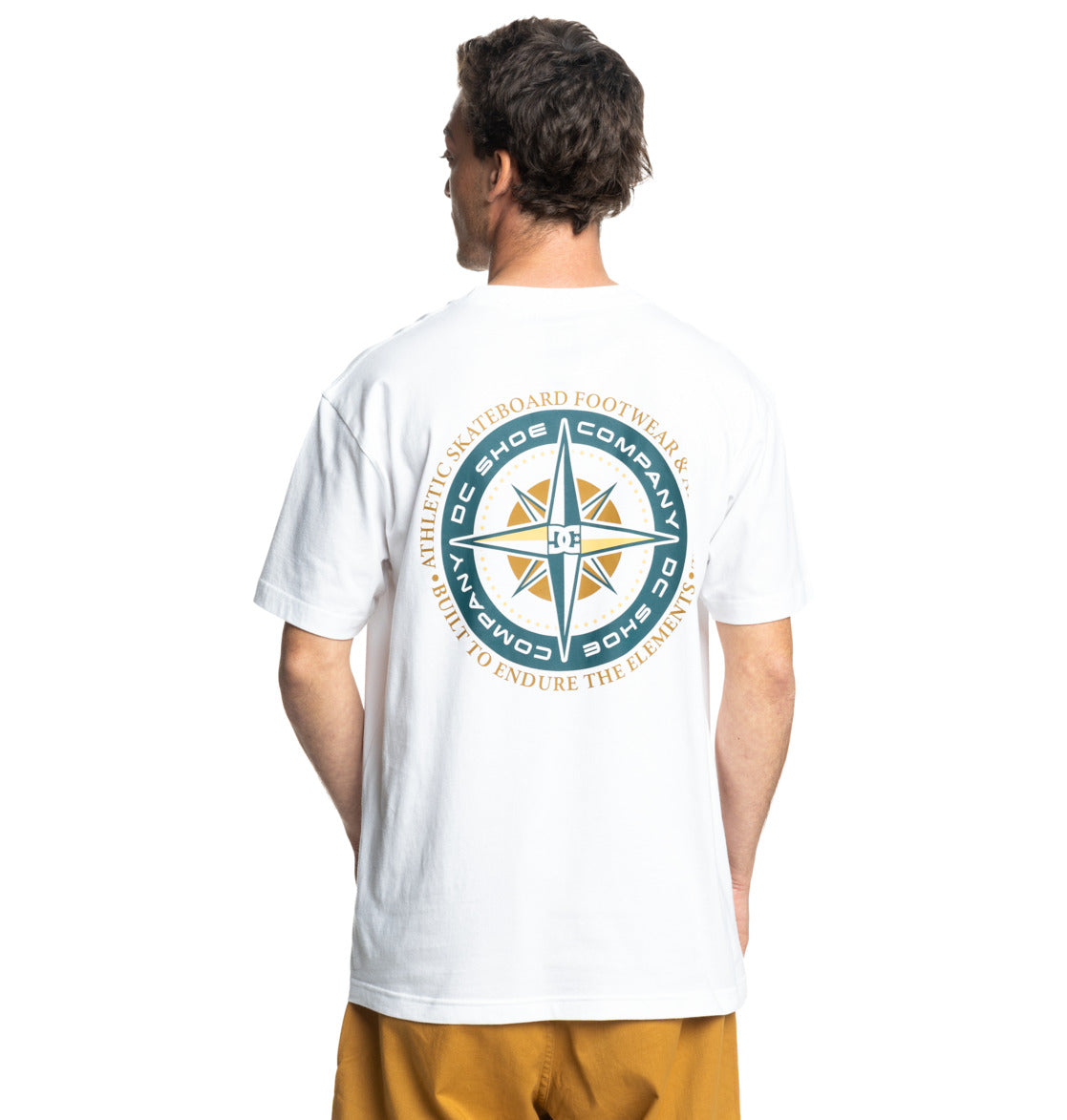 DC - TRUE NORTH SS TEE - WHITE