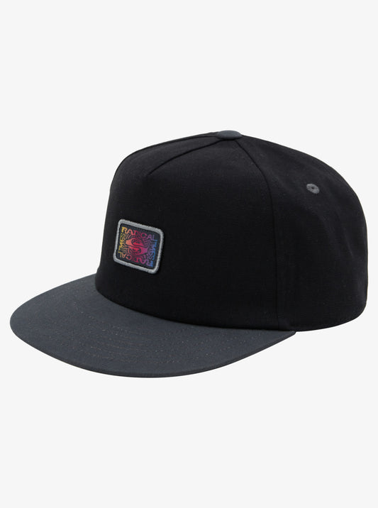 QUIKSILVER - ZINGER YOUTH SNAPBACK - BLACK/GREY