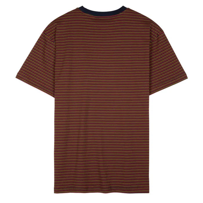 SANTA CRUZ - 50TH OPUS DOT CHEST TEE - MULTI STRIPE