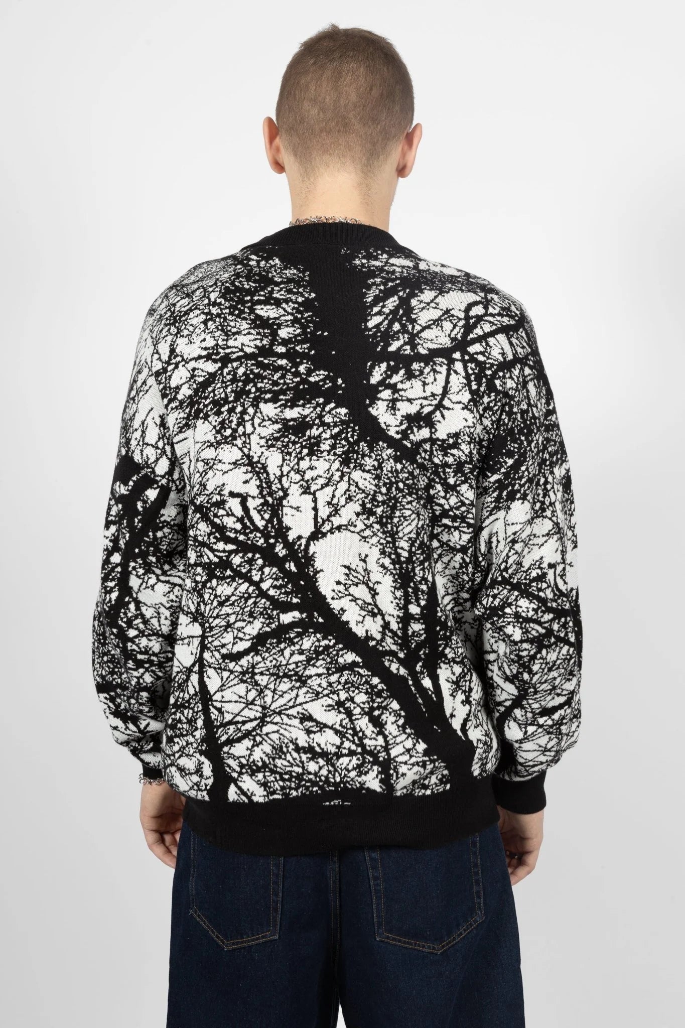 WASTED PARIS - HOLLOW SWEATER - BLACK