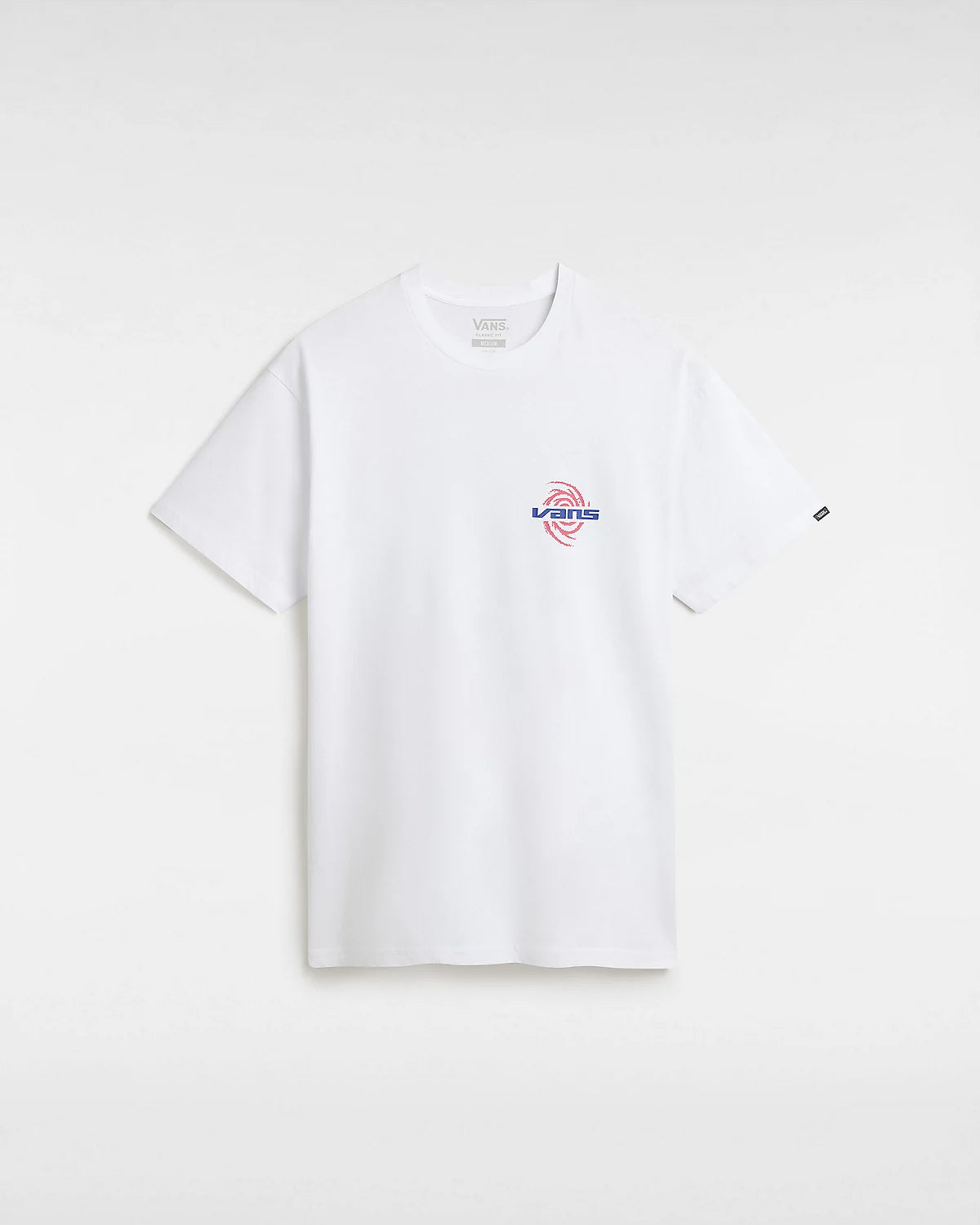VANS - WORMHOLE WARPED SS TEE - WHITE