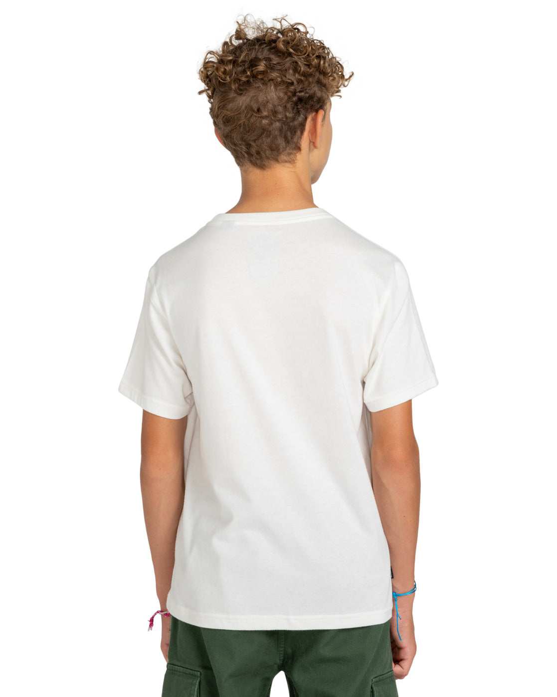 ELEMENT - QUIET SS YOUTH TEE - EGRET