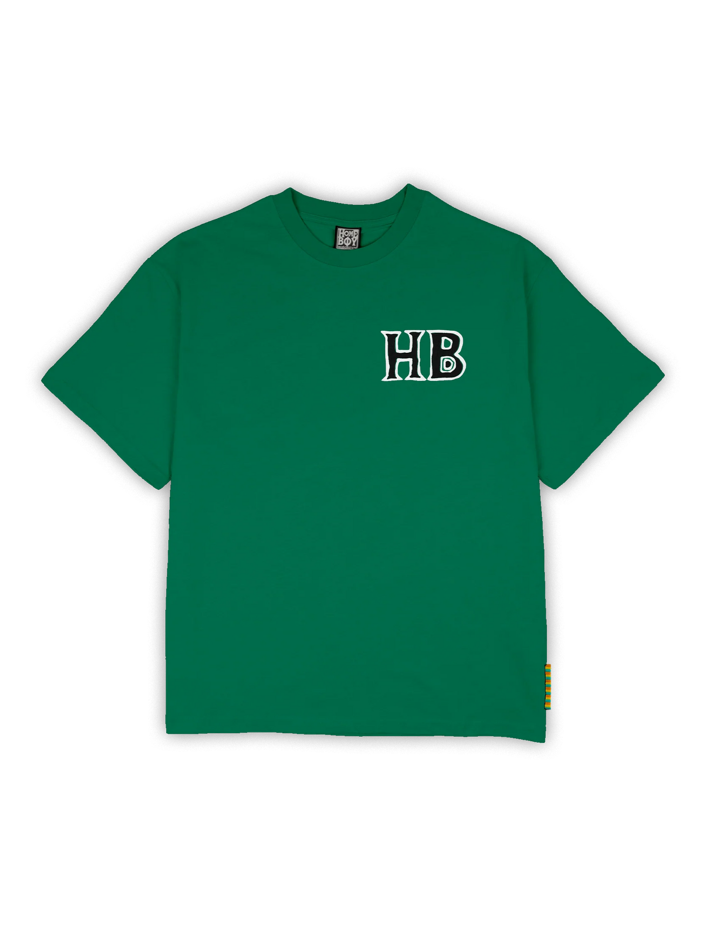 HOMEBOY - WAVY NAPPO TEE - BOTTLE GREEN