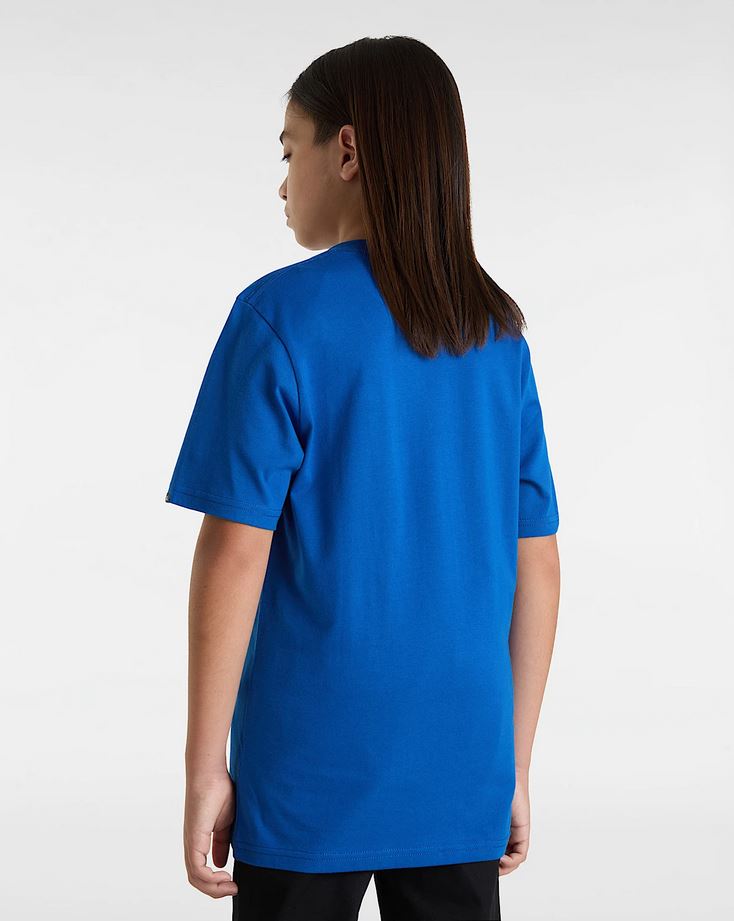 VANS - B SALTON SS YOUTH TEE - BLUE