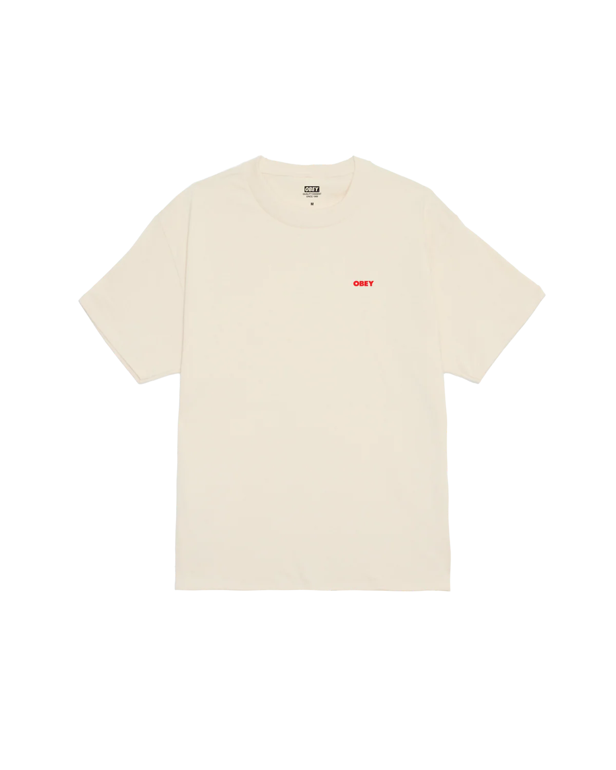 OBEY - LOVE IN A VOID TEE - CREAM