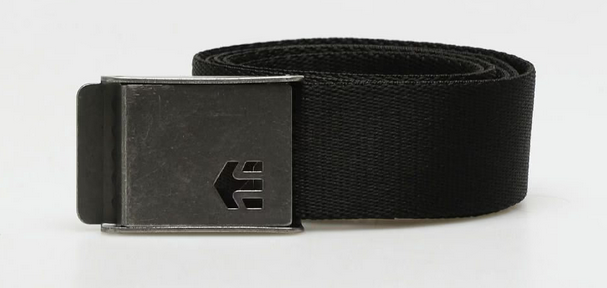 ETNIES - ARROW WEB BELT - BLACK