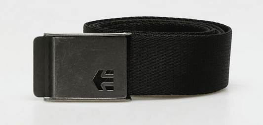 ETNIES - ARROW WEB BELT - BLACK