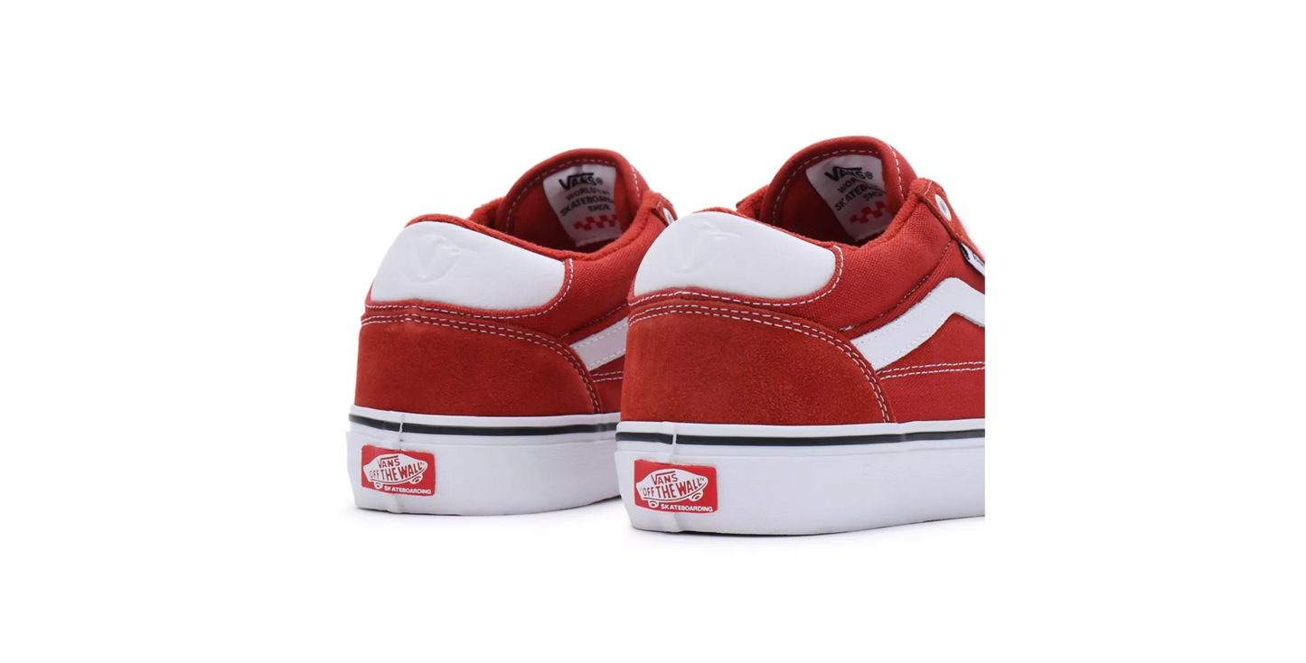 VANS - ROWAN - RED/WHITE