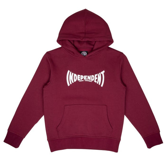 INDEPENDENT - SPAN YOUTH HOOD - MAROON