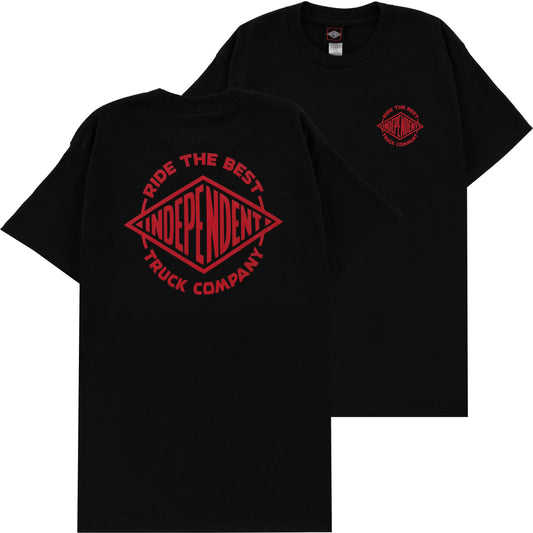 INDEPENDENT - SEAL SUMMIT TEE - BLACK