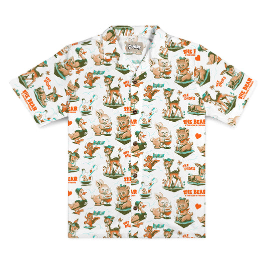 THE DUDES - WASTED DUDES HAWAIIAN SHIRT - PISTACHIO