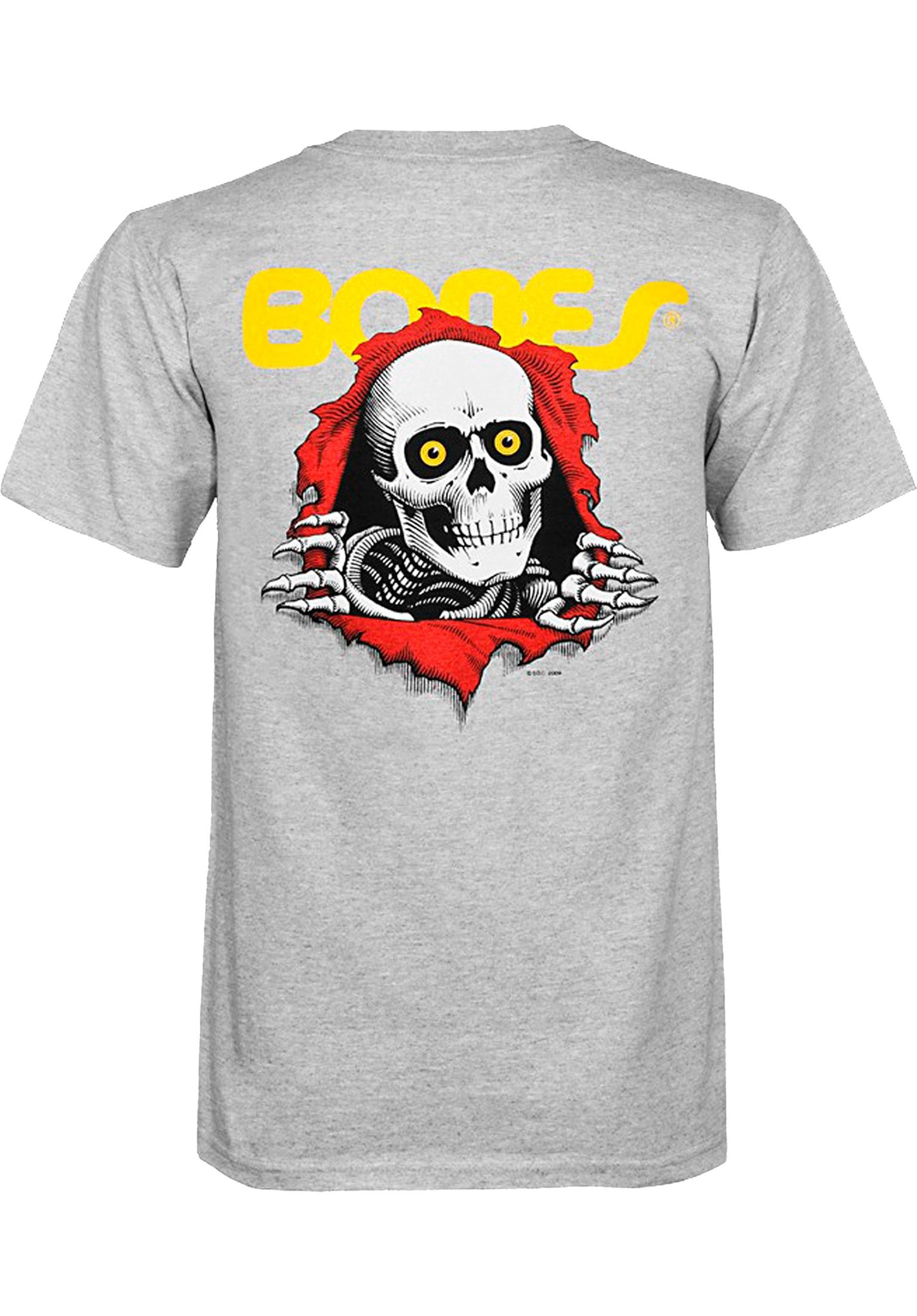 POWELL PERALTA - YOUTH RIPPER TEE - SPORTS GRAY