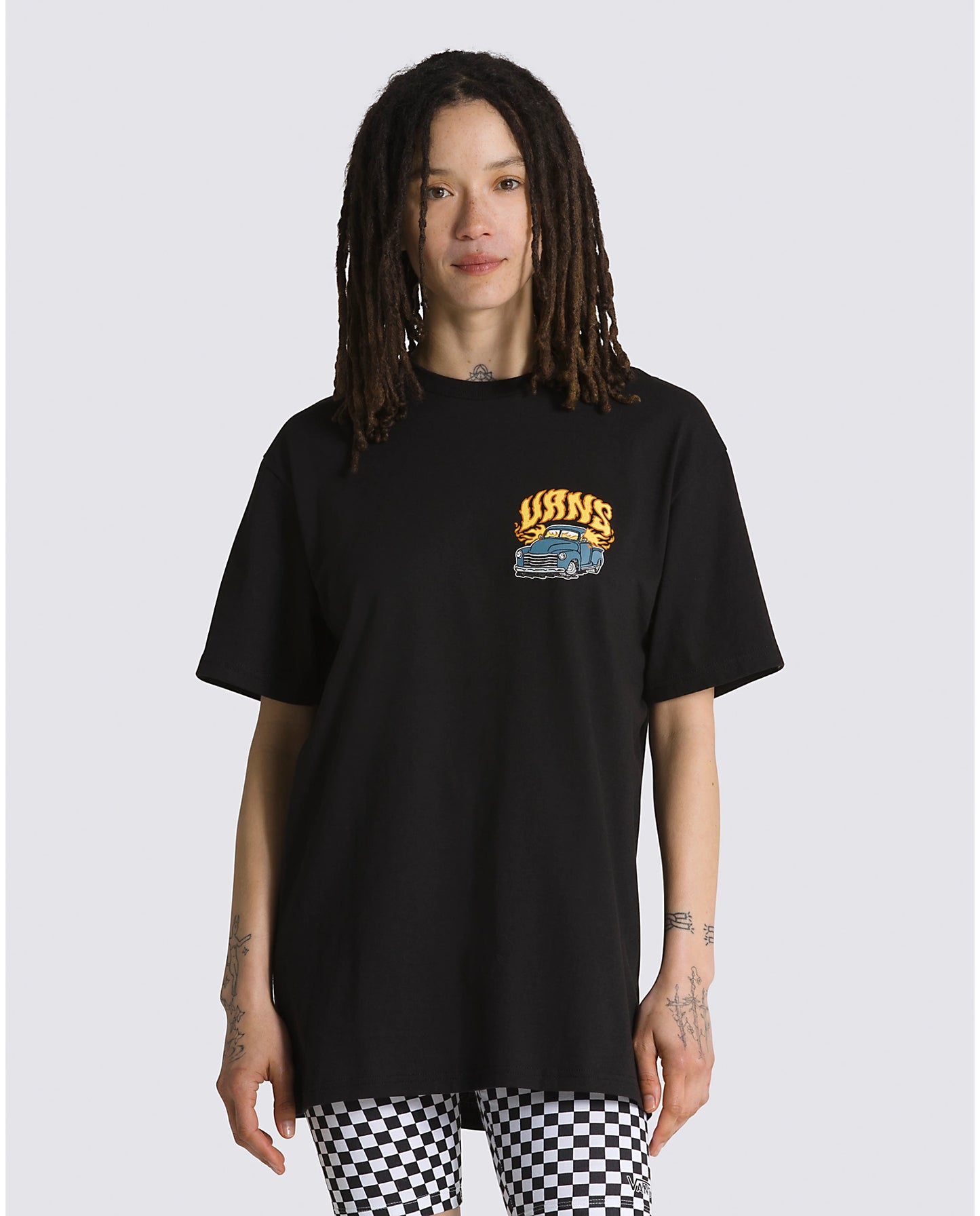 VANS - RUNNING ON EMPTY TEE - BLACK