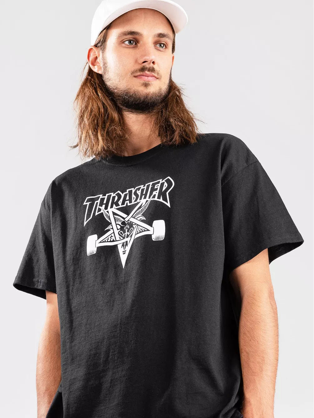 THRASHER - SKATEGOAT TEE - BLACK