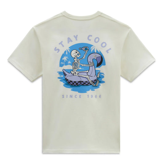 VANS - STAY COOL SS TEE - MARSHMALLOW